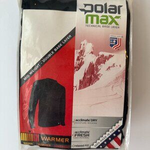 Polar Max Men's Technical Double Base Layer Long Sleeve Shirt.
